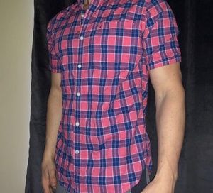 Plaid short sleeve
